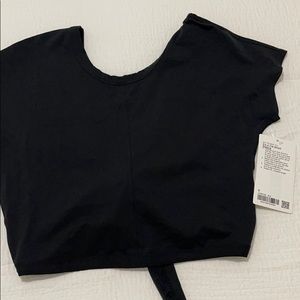 Lululemon it’s a tie short sleeve black
